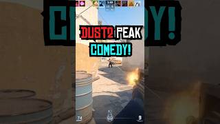 Bro threw a nade and unlocked friendly fire DLC 💀 #cs2 #shorts #dust2 #funny #gamingclips #epicfails