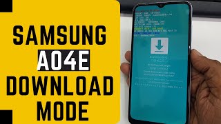 Get Ready to Download: Activate Samsung A04E Download Mode! screenshot 3