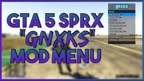 ★ {PS3/1.26/1.27} Insane Free GTA 5 Sprx Mod Menu (GNXKS) + DOWNLOAD (GTA 5 MODS)