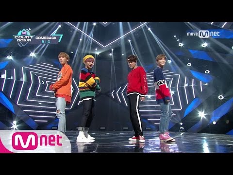 [B.I.G - 1,2,3] Comeback Stage | M COUNTDOWN 170209 EP.510