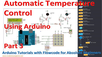 13- Project 2 Automatic Temperature Control System, part 3 | Arduino with Flowcode Tutorial