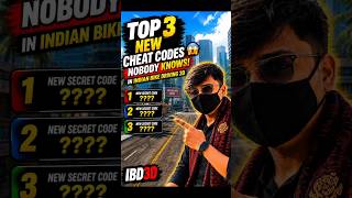 Top 3 NEW Secret Cheat Codes in Indian Bike Driving 3D 😱🔥 | Nobody Knows This!#shorts #viral