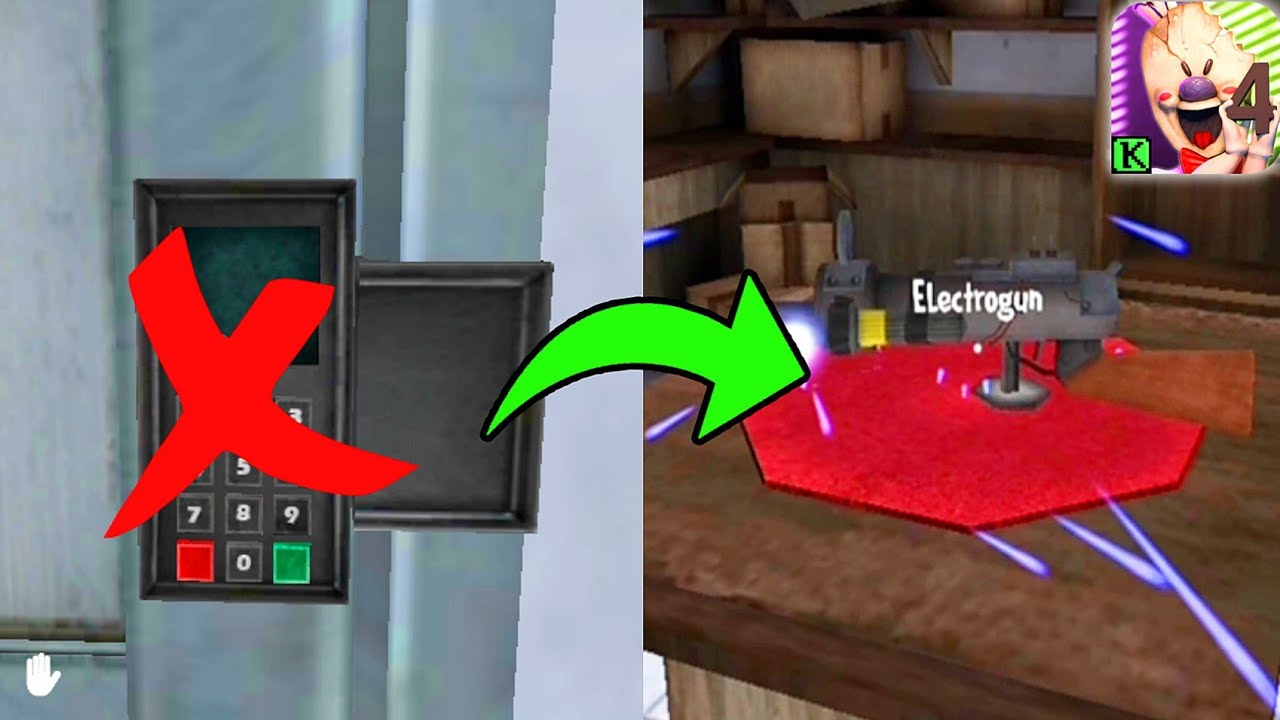 How To Get The Electrogun Without The Code | Ice Scream 4 Glitch