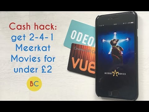 Meerkat Movies hack - get a year of 2-4-1 movies for less than £2