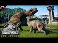 DINOSAURS FIGHTING BATTLE ARENA! Most Epic DINO Fight Scenes | Jurassic World Evolution Gameplay