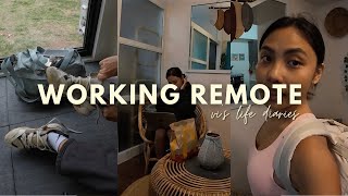 My Remote Work Life in the Philippines 🇵🇭 | a day of filming for work, airbnb stay & gym routine