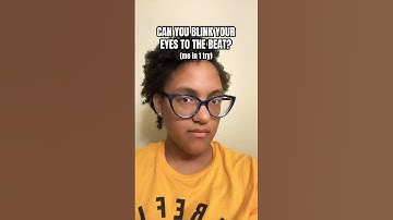 Can you blink you eyes on beat? 👀 (99% fail) #blink #shorts #eyes