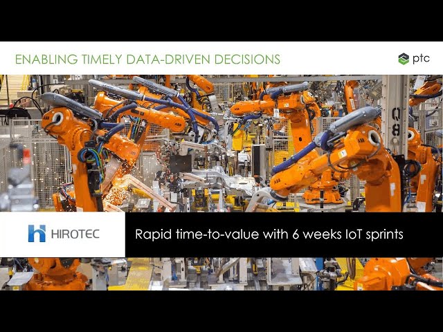 ThingWorx® Manufacturing Apps Webinar for Asia Pacific Customers