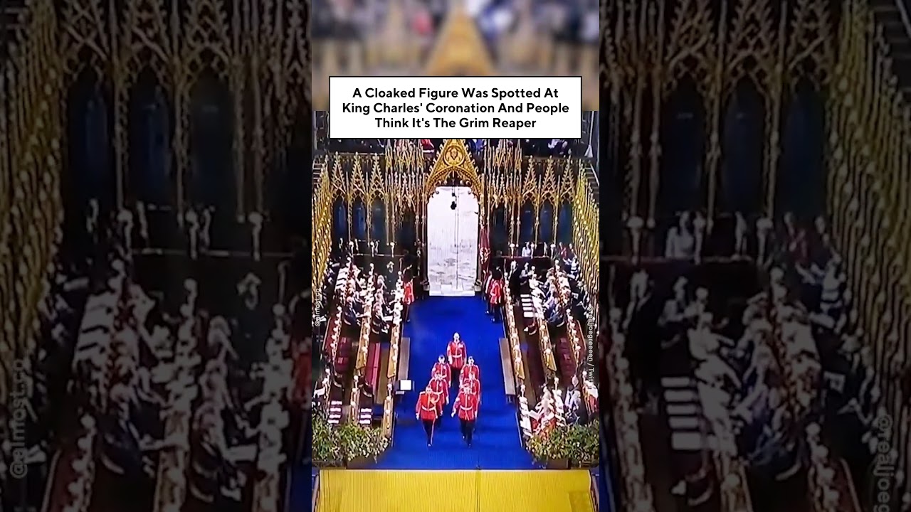 A Cloaked Figure Was Spotted At King Charles' Coronation And People Think It's The Grim Reaper