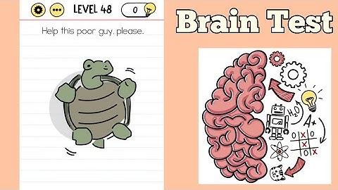 Brain Test game Level 48 SOLUTION
