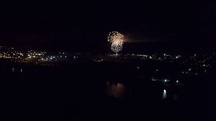 Follansbee WV Fireworks 2016 7-10-2016 From Mingo ...