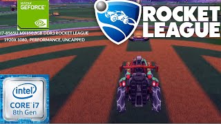 Rocket League | i7-8565u | Mx150