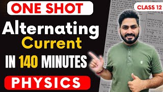 Alternating Current in One Shot | Class 12 Physics | Sunil Jangra