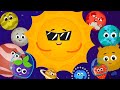 Planets Song, Learn Solar System and Cartoon Video for Babies