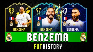 BENZEMA FIFA ULTIMATE TEAM HISTORY 👑🔥 FIFA 10 - FIFA 22