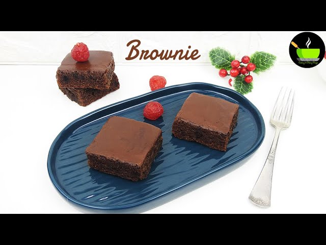 Brownie Recipe | Quick & Easy Brownies | Best Homemade Brownies Recipe | Moist & Chewy Brownies | She Cooks