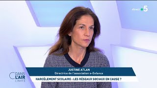 Harcèlement scolaire : les réseaux sociaux en cause ? #cdanslair 02.06.2023