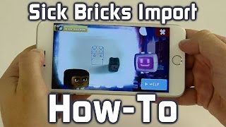 Sick Bricks for iPhone and iPad - Beaming Tutorial Video screenshot 3