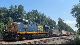 CSX #5369 passes Lorton, VA