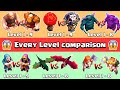 Every Level Troop Vs Next Level Troop | Clash of Clans Epic Comparison