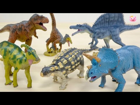 Gorgeous dinosaur figure set is the most fun ☆ Favorite