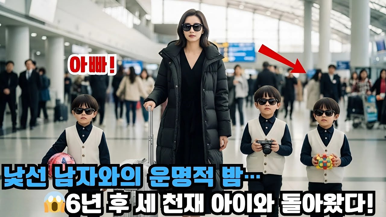 운명의 밤, 낯선 남자에게 첫사랑을 잃고… 6년 후 천재 삼남매와 함께 아버지를 찾으러 돌아왔다!