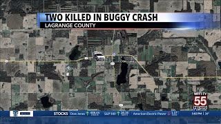 Crash on US20 in LaGrange County kills two in Amish buggy