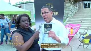Chat With A Lawyer - Interview with Frm. Maryland Lt. Gov. Anthony Brown  - Importance of Voting
