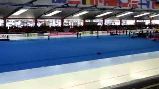 Arjan DQ in 10000m @ WM2011 Inzell