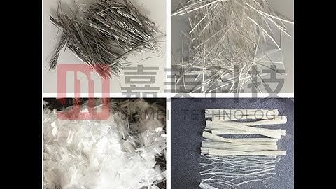 macro synthetic fibers reinforcement fiber machine production line