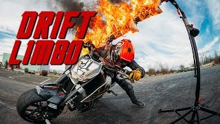 KTM 690 DUKE MOTORCYCLE LIMBO  DRIFT| RokON VLOG #54