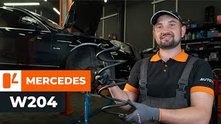 Come sostituire Molle ammortizzatori Mercedes W204 - tutorial