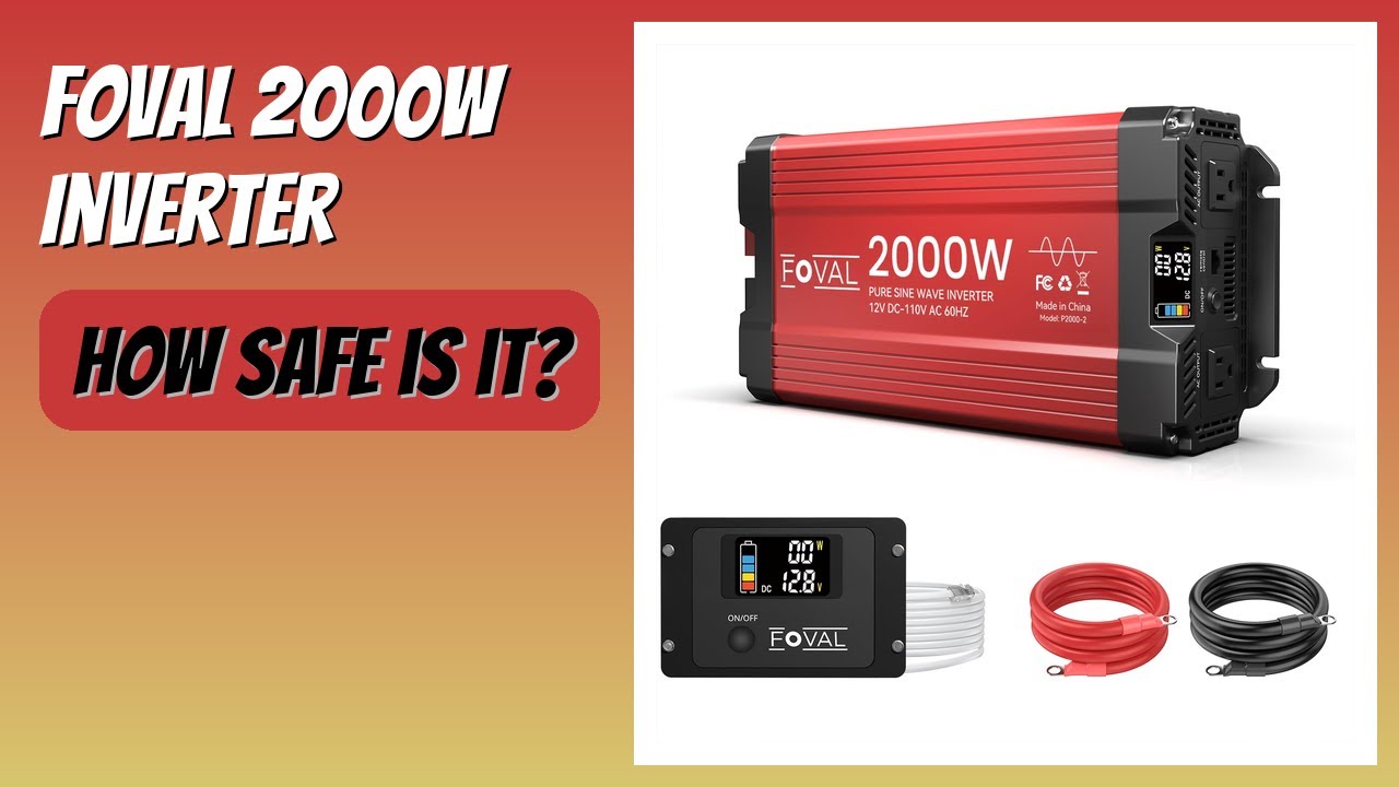 REVIEW (2025): FOVAL 2000W Inverter. Features - YouTube