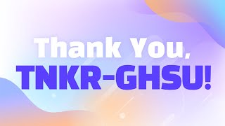 Thank you, TNKR Global Highschool Union!