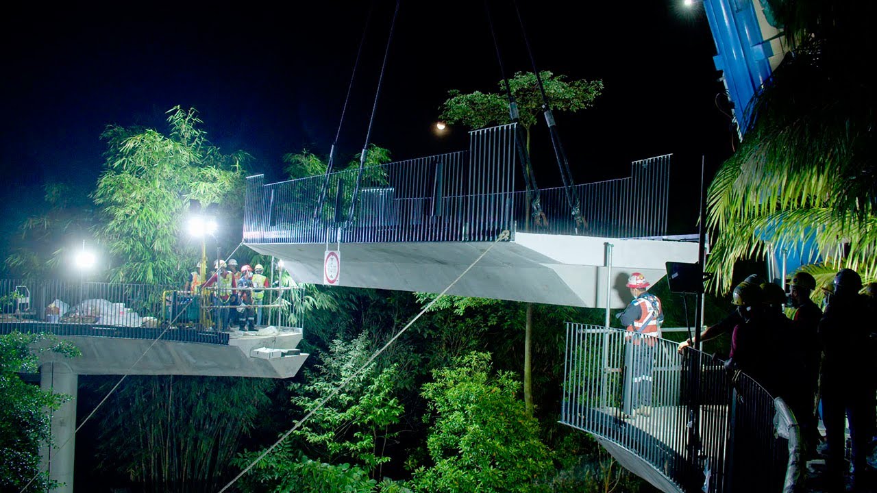 LEPL Gallop precast bridge extension