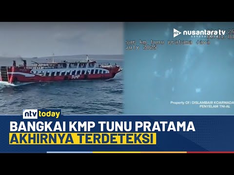 [LIVE] Bangkai Kapal KMP Tunu Pratama Jaya Akhirnya Terdeteksi | NTV TODAY