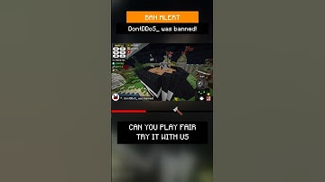 🔨 DontDDoS_ was banned for Using cheats or exploits