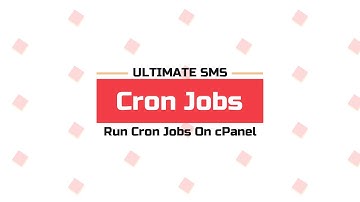 Run Ultimate SMS Cron Jobs On cPanel
