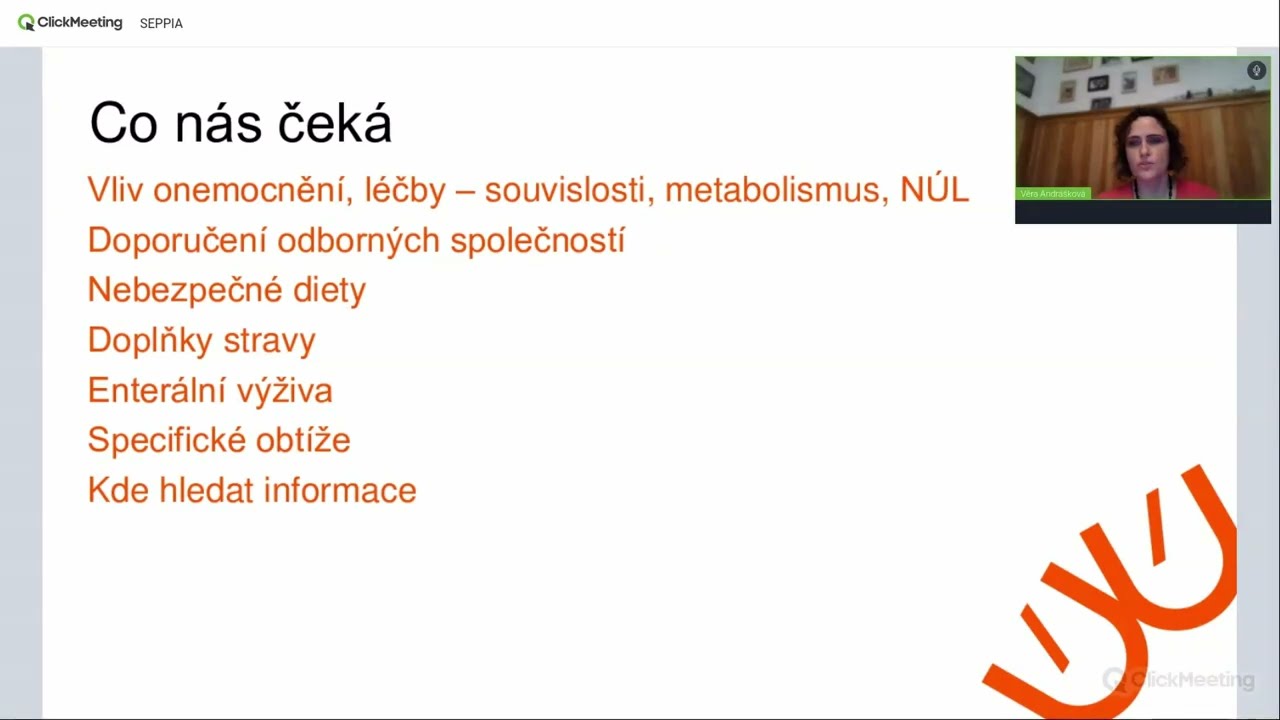 Jak výživa pomáhá při onkologické léčbě, Mgr. Věra Andrášková