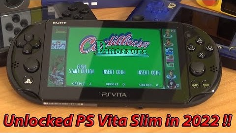 PS Vita Slim Hacked Is Amazing in 2022 👌