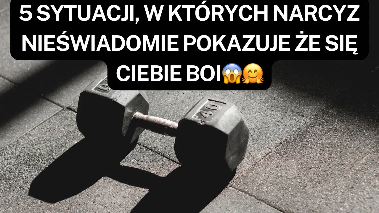 NARCYZ👉5 sytuacji, w których narcyz nieświadomie pokazuje że się Ciebie boi😱🤗