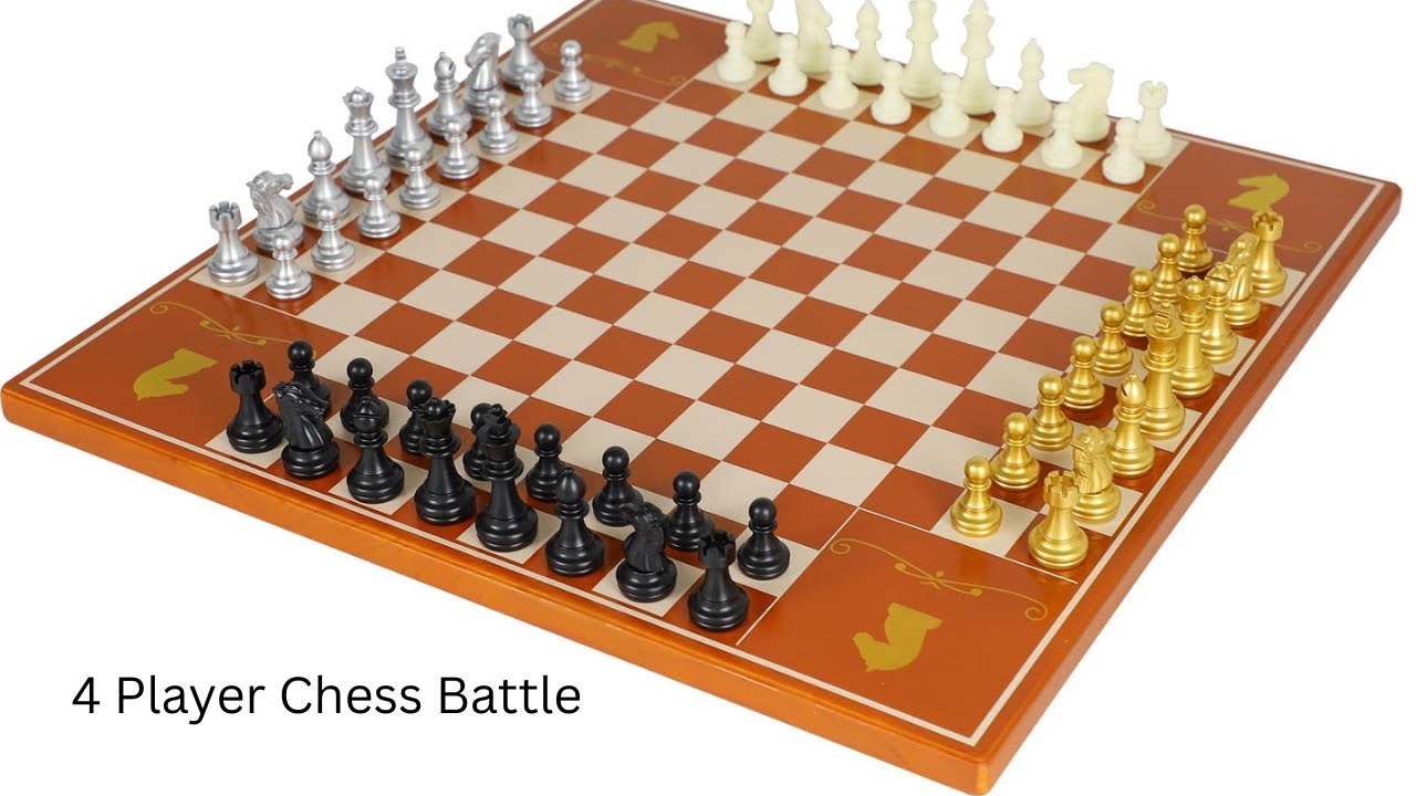 4 Player Chess Madness | Alliances, Betrayals & Blunders #gaming #viral #fypシ