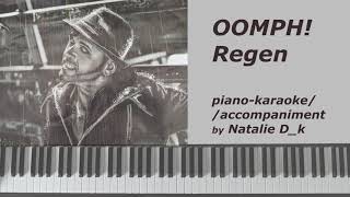 OOMPH!-Regen (karaoke edition/piano accompaniment by Natalie D_k)