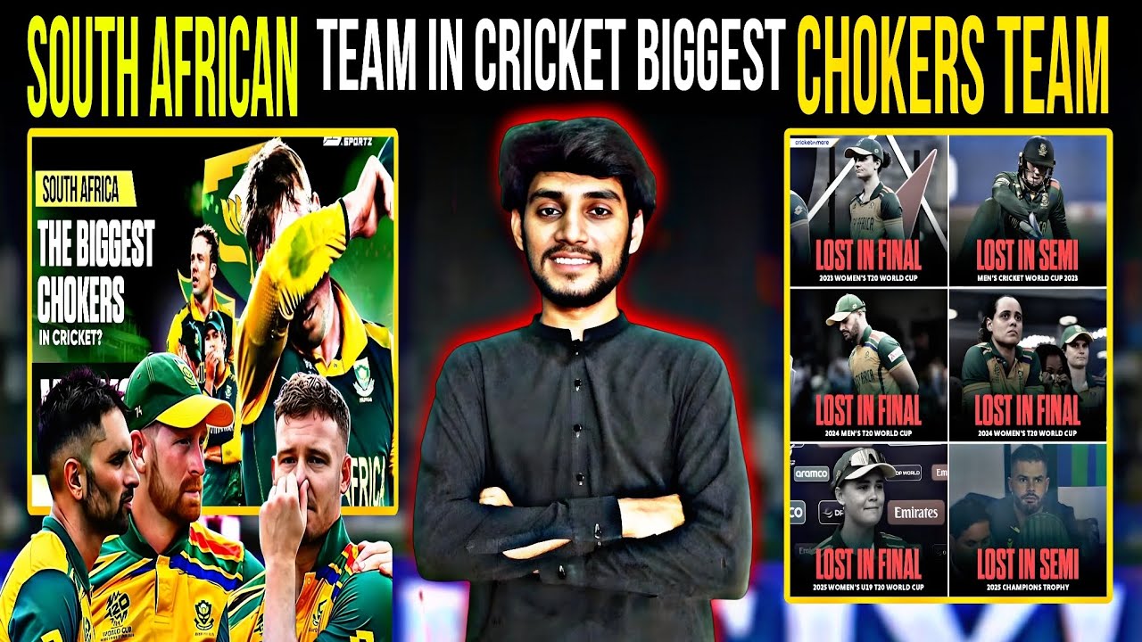Why South African Team Chok In Big Matches🤔🇿🇦🏏|Always Bad Luck SA Team😱 ...