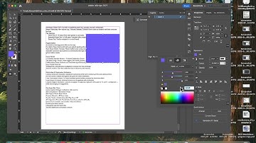 Locating the HEX value in indesign