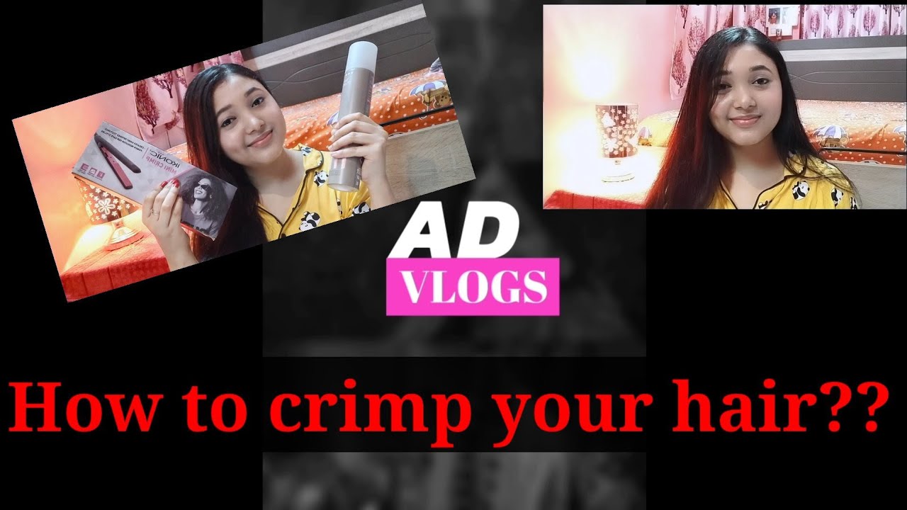 How to crimp your hair Hair Styles Like Salon WITH A CRIMPER IRON