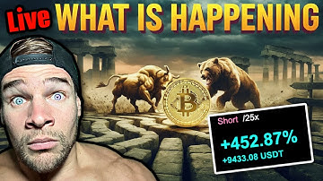 Bitcoin - What is ACTUALLY Happening | Live Bitcoin & Altcoin Trading