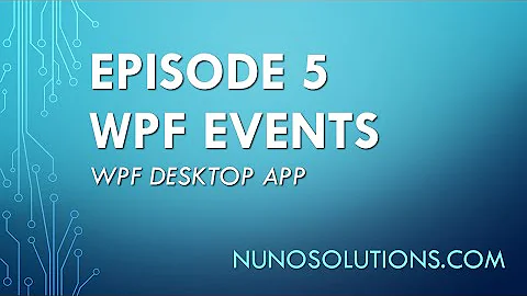 Ep5 - WPF Desktop App - Edit Employees  (Events & Delegates)