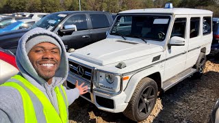 I Found A Mercedes Benz G550 At Copart! How Much Will It Cost To Fix? *Rear End Damage*