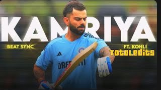 Mind-blowing Virat kohli Edit X Kamariya:Click here!